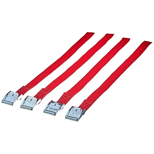 Offerta a tempo: : Cora 510330320, Set 4 Chinghietti Ricambio, con fibbia metallica per il fissagio delle ruote ai portabici, lunghezza chinghia con fibbia 38 cm - 12% da 10.46 € a 9.22 €