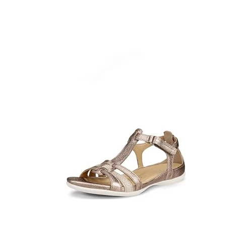 Offre limitée : ECCO Flash, Sandales Bout Ouvert Femme, Argent (Warm Grey Metallic/Moon Rock), 35 EU de 120.00 € à 88.42 € (26% de remise)
