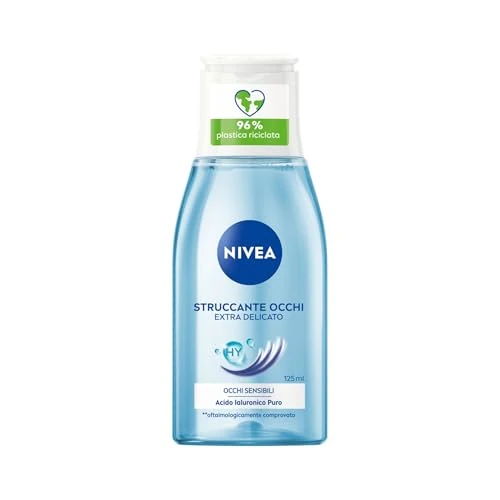 Oferta limitowana: Nivea delikatny środek do demakijażu oczu w opakowaniu 6 x 125 ml, delikatny demakijaż do delikatnego usuwania śladów makijażu, zmywacza wrażliwych oczu z 171.53 zł na 171.53 zł (oszczędź 0.00%)