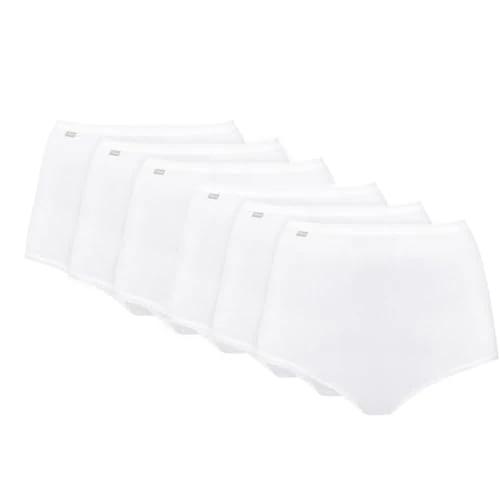 Zeitlich begrenztes Angebot: Playtex Damen Coton Stretch Culotte Maxi Taillenslip, Weiß (Blanc 000), 52 (Herstellergröße: 54) von 37.99 € auf 22.42 € (41% Rabatt)