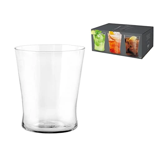H&H Conic Pack of 6 Glasses, 6 Units