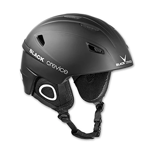 Black Crevice Kitzbühel Ski Helmet Black black Size:M