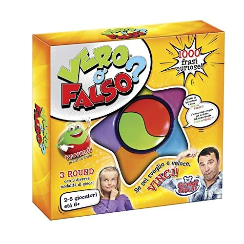 Limited offer: GRANDI GIOCHI VERO O FALSO? - VERO O FALSO? from 109.00 EUR to 109.00 EUR (save 0%)