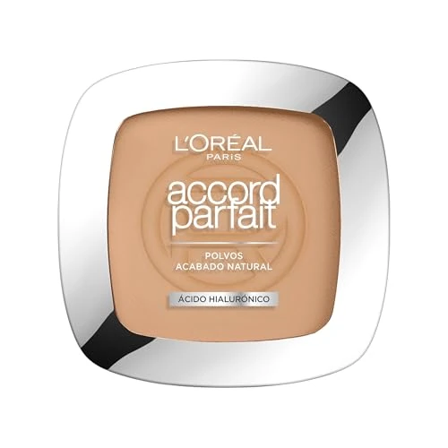 Begrenztes Angebot: L'Oreal Paris Puder Foundation Accord Parfait - Beige, Neu, Gesichtspuder, Puder, Kosmetikpuder, 9 Gramm, Warm, Medium Deckkraft, Lichtreflektierend, Hyaluronsure, Mineralpigmente, 2 Jahre Haltbarkeit von 17.52 EUR auf 16.99 EUR (Rabatt 3%)