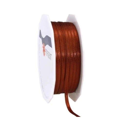 Offerta a tempo: Nastro Präsent Nastro del Raso 3 Millimetri 50 m Rotolo Double Face, Cannella - 0.00% da 8.24 € a 8.24 €