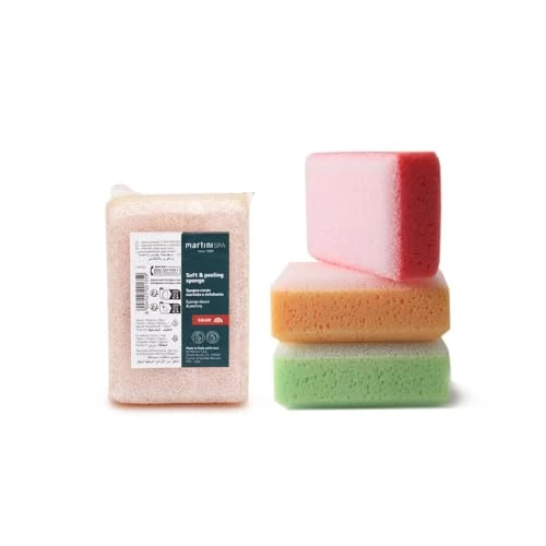MartiniSPA Massage Color Sponge Color New Skin Double Action, Assorted Colours - 22g