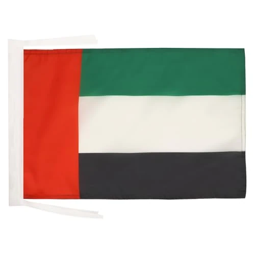 Offerta a tempo: AZ FLAG Bandiera Emirati Arabi Uniti 45x30 cm - Bandierina Emiratina 30 x 45 cm Cordicelle - 43% da 8.75 € a 4.96 €