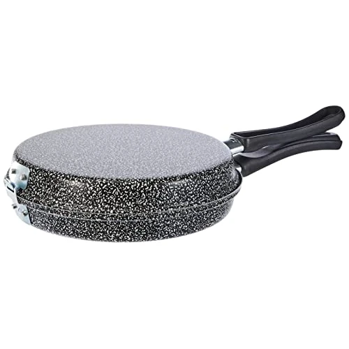 HOME Non-Stick Omlette Turner Stone, Black/Silver, 22 cm