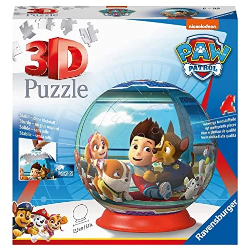 Offerta a tempo: Ravensburger - Puzzle 3D Paw Patrol 72 pezzi, Puzzle per bambini 6+ anni - 0.00% da 14.99 € a 14.99 €