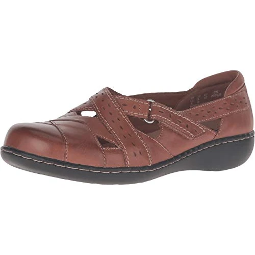 Limited-time offer: CLARKS Womens Ashland Spin Q Brown Size: 9.5 Wide from 32.23 £ to 32.23 £ (save 0.00%)