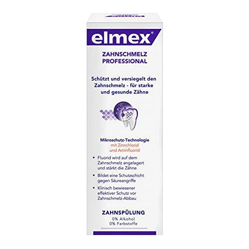 Offerta a tempo: Elmex Opti-Schmelz Professional Zahnspülung, 400 ml Crema - 0.00% da 16.41 € a 16.41 €