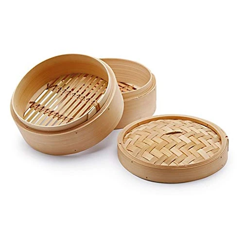 Tijdelijke aanbieding: 3-delige oosterse bamboe stoommand cm23 van 24.08 € naar 24.08 € (0.00% korting)