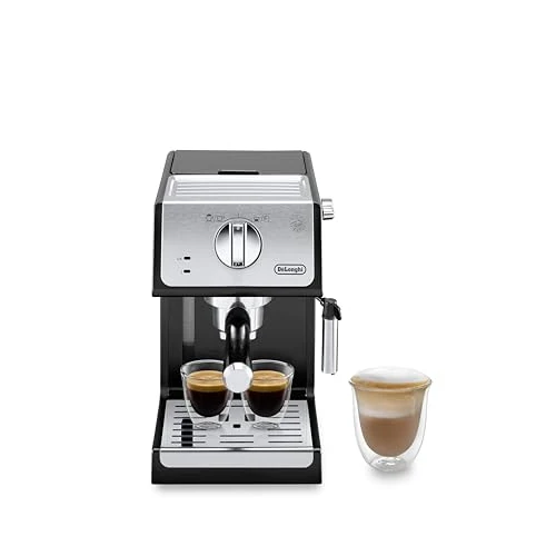 De'Longhi ECP33.21 Traditional Barista Pump Espresso Machine, Coffee and Cappuccino Maker, Black
