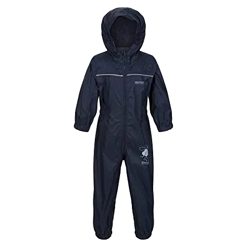 Offre limitee: Regatta Puddle IV - Combinaison imperméable - Mixte Enfant - -Bleu (Navy), 48-60 mois (110 EU) de 20.99 EUR a 19.99 EUR (economie 5%)