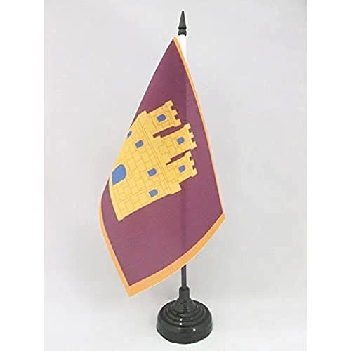 Oferta limitada: BANDERA de MESA de CASTILLA INDEPENDENTISTA 21x14cm - BANDERINA de DESPACHO CASTELLANA NACIONALISTA 14 x 21 cm - AZ FLAG de 8.95 € a 8.95 € (ahorro 0.00%)