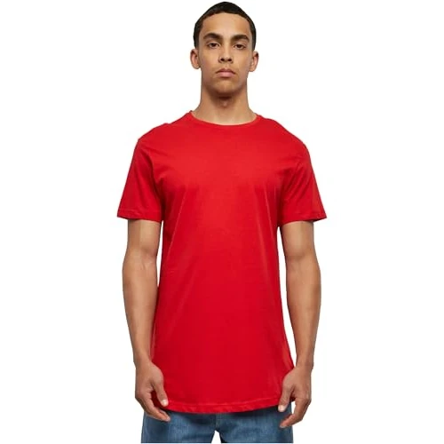 Urban Classics Shaped Long Tee Koszulka M??czy?ni , Red (Fire Red) , XS