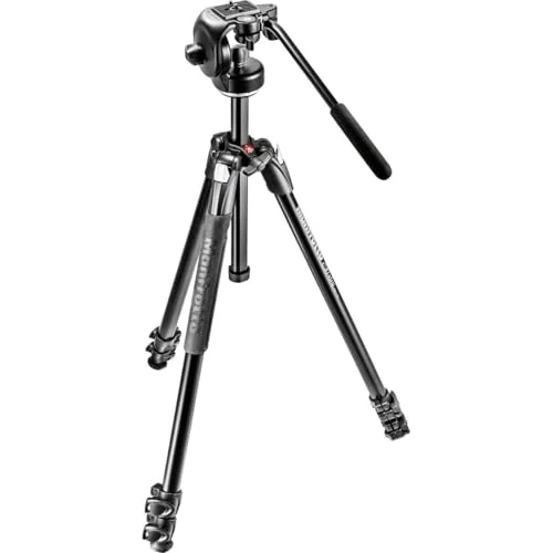 Offerta a tempo: Manfrotto MK290XTA3-2W Kit a 3 Sezioni in Alluminio con Testa a 3 Movimenti, Nero - 0.00% da 142.77 € a 142.77 €
