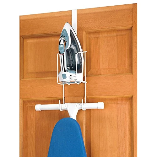 Offerta a tempo: Whitmor Wire Over The Door - Contenitore per Ferro e ASSE da Stiro, Organizer per riporre Ferro da Stiro - 0.00% da 83.46 € a 83.46 €