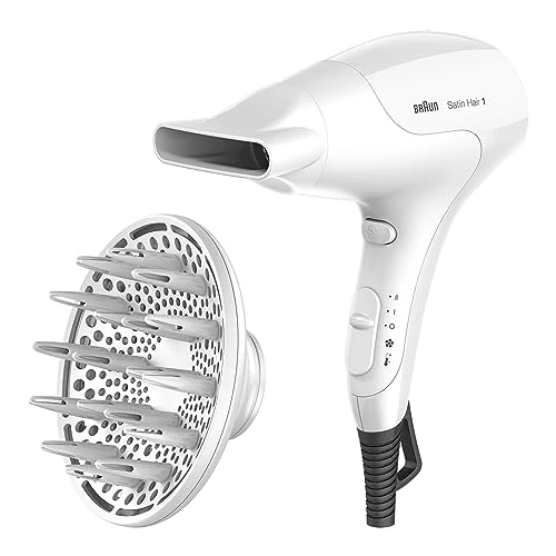 Offre limitée : Braun - BRHD385E - Sèche-cheveux Braun Satin Hair 3 Power Perfection. Sèche-cheveux puissant et léger pour une utilisation quotidienne. de 42.69 EUR à 42.69 EUR (remise 0%)
