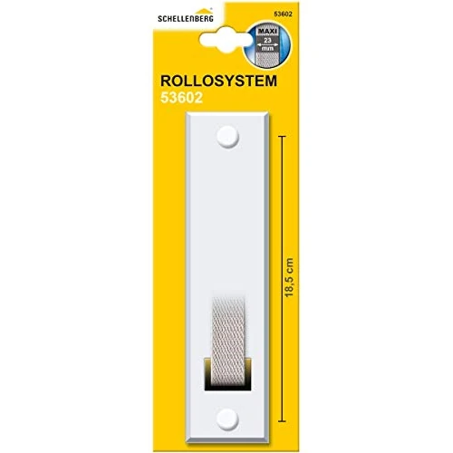 Offre limitée : Schellenberg 53602 Couvercle pour enrouleur de sangle volet roulant à encastrer, espacement des trous de vis de 185 mm, Système Maxi, blanc de 3.19 € à 3.19 € (0.00% de remise)