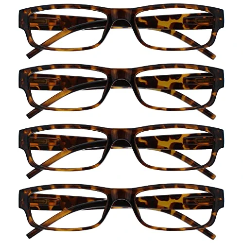 Offre limitée : OPULIZE La Société Lunettes De Lecture Marron Écaille Léger Confortable Lecteurs Valeur Pack 4 Designer Style Hommes Femmes UVR4PK032BR +3,50 de 11.31 EUR à 11.31 EUR (remise 0%)