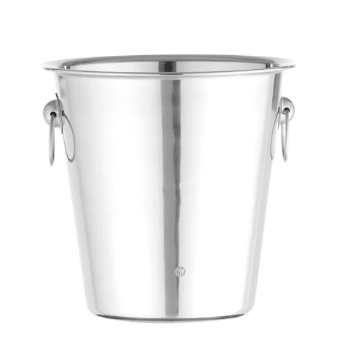 Offerta a tempo: HENDI Raffreddatore per bottiglie di champagne e vino, BarUp, con manici, 3,3L, refrigeratore per bevande, secchiello ghiaccio, contenitore per champagne, vini, ⌀220x(H)190mm, acciaio inox - 0.00% da 19.28 € a 19.28 €
