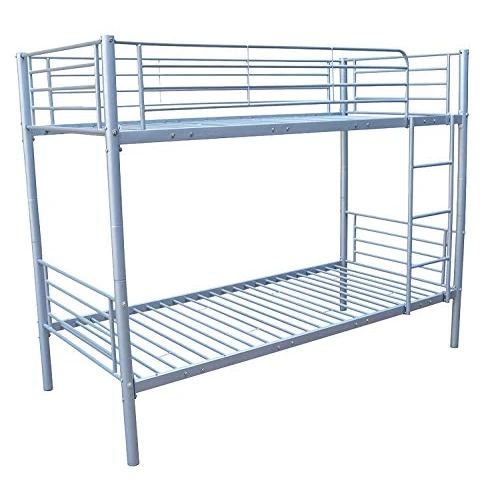 Offerta a tempo: AVANTI TRENDSTORE - Kimi - Letto a castello in metallo con rete a doghe incluse, scomponibile in 2 lettini singoli. Dimensioni: 97,5x165x210 cm - 0% da 194.99 € a 194.99 €