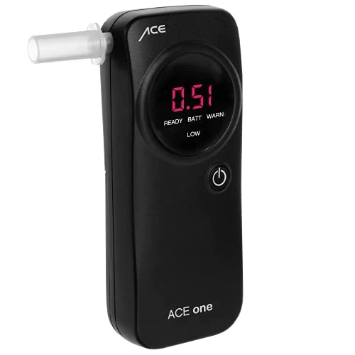 ACE one - Alcohol tester with electrochemical Sensor in 2 various Colours - Black