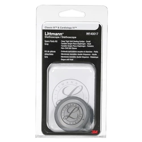 Oferta limitada: Littmann Kit de Repuestos para Classic III, Card IV, CORE, 40017, Gris de 35.73 € a 35.73 € (ahorro 0.00%)