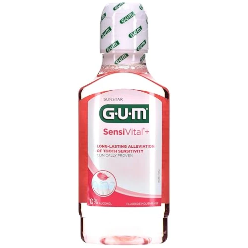 Limited offer: Gum Sensivital+ Bain de Bouche Fluoré 300 ml from 8.38 EUR to 2.53 EUR (save 70%)