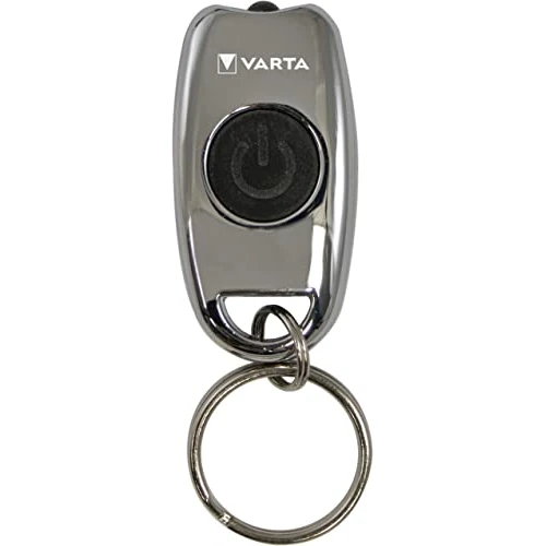 Limited-time offer: Varta Metal Key Chain Light LED with 2 x CR2016 Button Cells, Zinc alloy, Silver from 9.52 GBP to 9.52 GBP (save 0%)