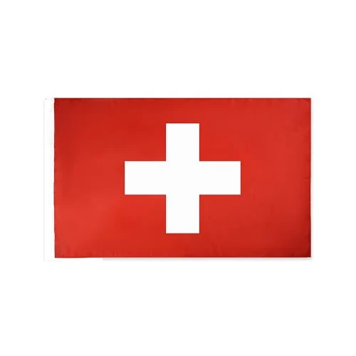 Limited-time offer: AZ FLAG Switzerland Flag - 3x5 Ft - Light Polyester Swiss Banner with Sleeve - Fade Resistant - Vivid Colors - 3' x 5' Feet - 150x90 Cm from $8.99 to $8.99 (save 0.00%)