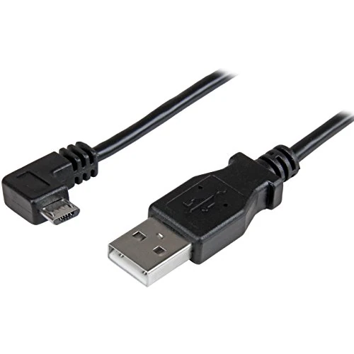 Limited-time offer: StarTech.com (1m) Right angled Micro USB Charge and Sync Cable M/M (Black) from 5.43 GBP to 5.43 GBP (save 0%)