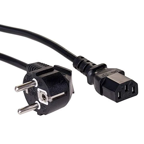 Offre limitée : AKYGA Câble Alimentation pour PC, Imprimante, écrans Noir 1,8 m Noir de 9.00 € à 9.00 € (0.00% de remise)