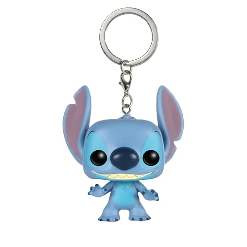 Funko Pocket Pop! Keychain: Disney - Stitch - Disney: Lilo & Stitch Novelty Keyring - Collectable Mini Figure - Stocking Filler - Gift Idea - Official Merchandise - Movies Fans - Backpack Decor