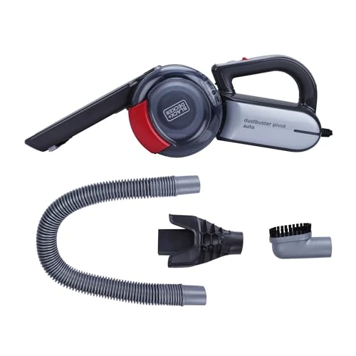 Limited offer: BLACK + DECKER PV1200AV-XJ Car Vac, Grey/Red from 135.67 EUR to 135.67 EUR (save 0%)