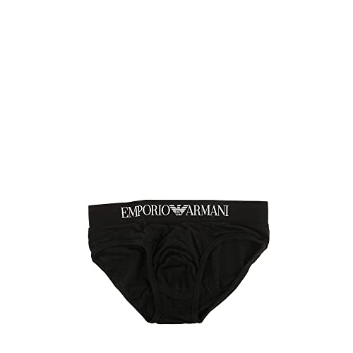 Emporio Armani Underwear Brief Iconic Logoband Slip, Black, XL
