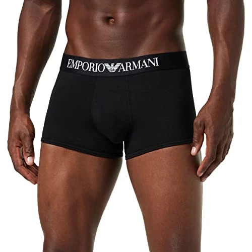 Offerta a tempo: Emporio Armani Uomo Boxer Iconic Logoband Boxer, Black White, M - 24% da 29.00 € a 22.05 €