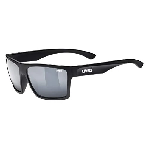 Offerta a tempo: uvex LGL 29, occhiali da sole unisex, specchiato, indice di filtrazione 3, black matt/silver, one size - 0.00% da 33.99 € a 33.99 €