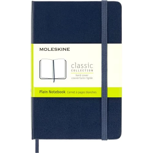 Tijdelijke aanbieding: Moleskine Saffierblauw notitieboek in zakformaat, hard van 14.50 EUR naar 14.50 EUR (korting 0%)