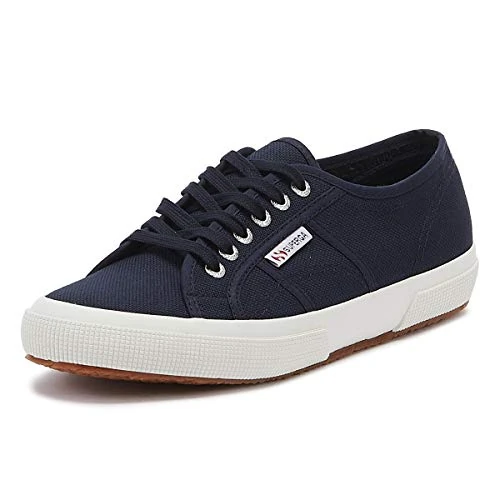 Superga Unisex Cotu Classic Trainers Trainers, Navy Fwhite, 6 UK