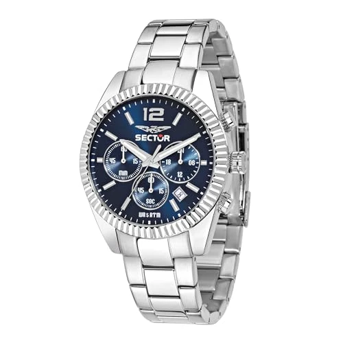 Offerta a tempo: Sector No Limits Orologio da Uomo Analogico al Quarzo con Cinturino in Acciaio Inox – R3273676004 - 10% da 149.00 € a 134.10 €