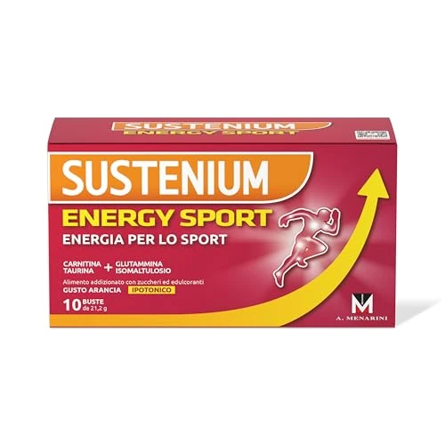 Offerta a tempo: Sustenium Energy Sport - Energizzante per Sportivi - 10 Bustine — 50% da 13,90 € a 7,00 €