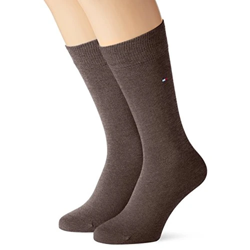 Offerta a tempo: Tommy Hilfiger Classic, Calzini Uomo, Marrone Oak, 43-46 (Pacco da 2) - 0.00% da 13.99 € a 13.99 €