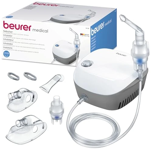 Offerta a tempo: Beurer IH 18 Aerosol ad aria compressa con compressore CC per inalazione e trattamento — 18% da 49,99 € a 41,17 €