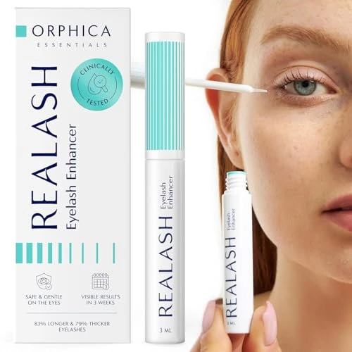 Tijdelijke aanbieding: Orphica Realash Wimperserum, wimpergroei en wimperverlenging zonder hormonen, serum voor lange wimpers, verlenging, revital, volume, natuurlijke cosmetica, 3 ml van 49.90 € naar 49.90 € (0.00% korting)