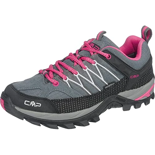 Tijdelijke aanbieding: CMP RIGEL LOW WMN TREKKING SHOE WP Women's Trekkingschoenen Low-Top, Grey-Fuxia-Ice, 42 EU van 89.95 € naar 79.23 € (12% korting)