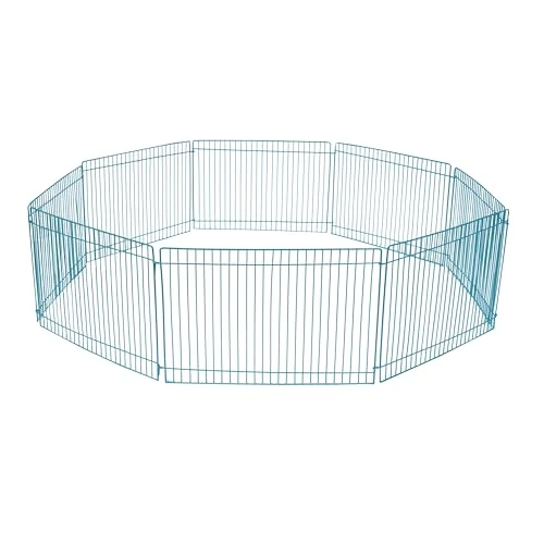 Tijdelijke aanbieding: CROCI Paddock Cavia Enclosure Box voor knaagdieren zoals hamsters, ratten, gerbils en kleine dieren zoals schildpadden, metaal, 85x23cm, willekeurige kleuren van 20.52 € naar 20.52 € (0.00% korting)