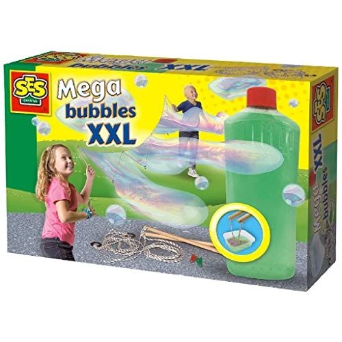 Oferta limitada: SES Creative – Mega Burbujas XXL | Juego de Exterior Infantil para Burbujas Gigantes | 5 a 13 años (S02252) de 21.58 € a 21.58 € (ahorro 0.00%)