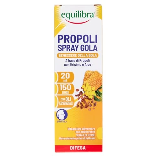 Offerta a tempo: equilibra Integratori Alimentari, Propoli Spray — 33% da 8,29 € a 5,54 €